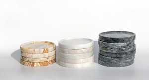 Juego de Posavasos de Mármol Century, Redondos, de Piedra Natural, para Bebidas, 4, 6, 8 Piezas, Decoración Elegante para el Hogar, Adorno para la Cocina - Product Image 6