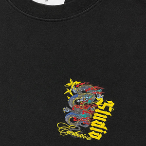 เสื้อยืดลายมังกรสุดพิเศษสไตล์ Y2K สำหรับผู้ชาย ผู้ผลิตเสื้อผ้าสั่งทำ เสื้อผ้าสตรีทแวร์ เสื้อยืดผ้าฝ้าย OEM/ODM เสื้อยืดลายกราฟิกสุดเท่ - Product Image 5