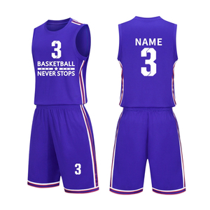 Camiseta de baloncesto Reversible profesional personalizada, conjuntos de uniformes de malla transpirable de secado rápido para hombre, ropa de baloncesto personalizada de talla grande - Product Image 5