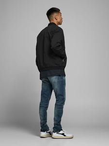 Chaquetas de bombardero con cremallera de colección de invierno de alta calidad a precio bajo, chaquetas de bombardero hechas en fábrica de moda informal para hombre - Product Image 2