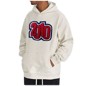 Sweat-shirts en chenille brodés pour hommes, fabriqués par un bon fabricant, entièrement personnalisés, tendance, anti-rides, vente chaude - Product Image 6