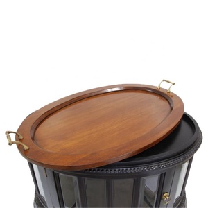 Classic Wooden Coffee Table for Living Room with Serving Tray Top an Elegant Blend of Style and Functional Center Table - Product Image 6