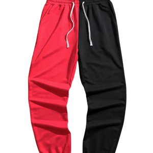 Pantalones lisos de secado rápido de estilo callejero de algodón para hombre, pantalones holgados para correr y correr, pantalones para correr y entrenar - Product Image 2