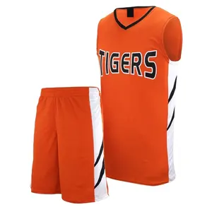 팀 이름 자수 농구 유니폼 여자 팀 농구 유니폼 팀 세트 성인 오렌지 농구 유니폼