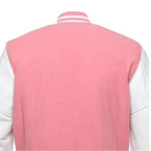 Vestes universitaires en cuir imperméables coupe-vent respirantes en polaire de style personnalisé à la vente chaude avec logo frontal pour hommes - Product Image 6