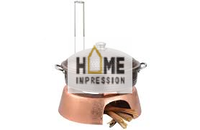 Luxe fantastique exclusif avec couleur grise et rose en acier inoxydable multi-niveau supérieur service de chauffe-plat pour la cuisine
