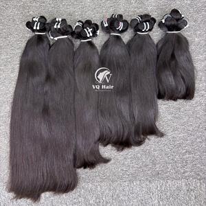 ผมแท้100% มนุษย์แท้สำหรับมัดผมคนแท้สำหรับทำผมมนุษย์แบบตรงแนวธรรมชาติ - Product Image 1