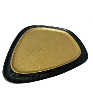 Bandeja de plato en forma de manzana Atiqco Diseño suave para servir comida elegante Plato de plata de metal para presentar alimentos Platos de aperitivos seguros - Product Image 5