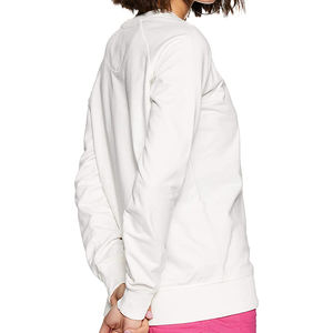 New Trendy Women Heavyweight factory made Fashionable <b>Patchwork</b> Sweatshirt Ladies Crop <b>Top</b> Hoodie Pullover Sweatshirt - Product Image 3