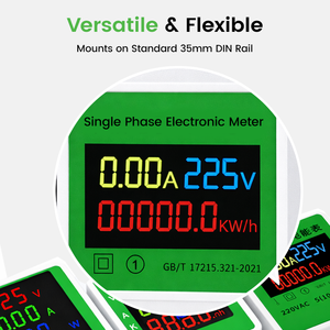 <span class=keywords><strong>Compteur</strong></span> <span class=keywords><strong>d</strong></span>'énergie monophasé 2P-UIDY sur rail DIN avec mesure RS485, <span class=keywords><strong>compteur</strong></span> <span class=keywords><strong>d</strong></span>'énergie, <span class=keywords><strong>compteur</strong></span> de puissance <span class=keywords><strong>électrique</strong></span> - Product Image 4