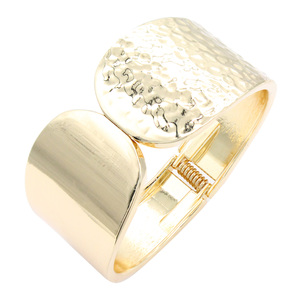 Braccialetti di moda a cerniera placcati in oro elegante Design braccialetto per le donne - Product Image 2