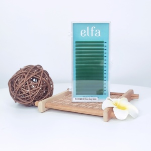 ชุดต่อขนตา EF3 Elfa สำหรับมืออาชีพขนตาปลอม0.10มม. เส้นใย HY lon แบบเต็มวอลลุ่มซีซีซี - Product Image 2