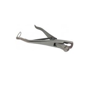 Instrumentos veterinarios Hog Ear Notchers Forma de ojo de cerradura - Product Image 1