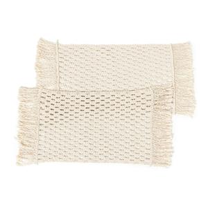 Classic Theme Food Grade Place Mat Customized Heat Resistant Macrame Placemats for <b>Dining</b> Table Dish Mat for <b>Kid</b> - Product Image 6