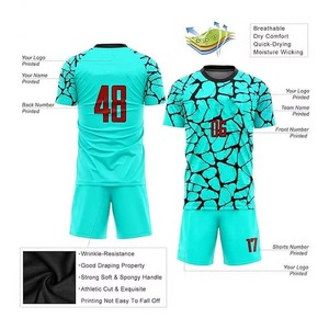 Uniformes de Fútbol Personalizados, Duraderos, Transpirables, 100% Poliéster, Ropa Deportiva de Alta Calidad, Secado Rápido y Ligera - Product Image 5