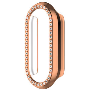 2024 nouveau boîtier de montre de luxe antichoc dur PC protecteur cadre housse pour <span class=keywords><strong>Xiaomi</strong></span> Smart Band 8 - Product Image 2