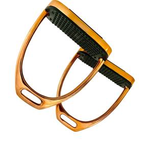 Nueva llegada jóvenes niños Pony estribos ligero ajustable seguridad agarre ecuestre fábrica OEM exportación - Product Image 6