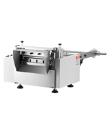 Máquina cortadora automática de tubos y cintas de 280 mm de ancho, cortadora de tiras, fundas de PVC y correas de alta velocidad