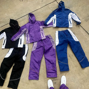 Chándales personalizados para hombre, chaqueta y pantalones de nailon con cremallera, conjuntos de gimnasio para correr, chándal Unisex con estampado de logotipo, chándal - Product Image 6