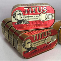 Sardines en Conserve à l'Huile Végétale du Maroc / Sardines Marocaines en Conserve 125g