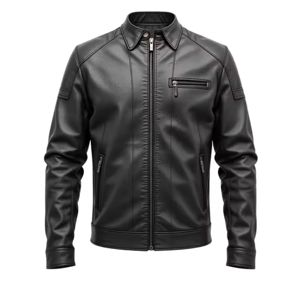 Vêtement de moto, veste en cuir pour homme, veste de motard, design élégant et durable pour la conduite à moto, veste pour homme - Product Image 5