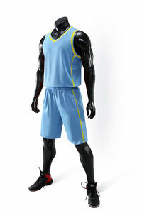 Maillot de basket-ball réversible 100% Polyester, uniforme de basket-ball sur mesure, Qito International - Product Image 4