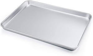 Plaque de cuisson rectangulaire extra large en aluminium 21x15 pouces pour biscuits - Product Image 5
