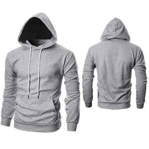 เสื้อฮู้ดผ้าฟลีซหนาสำหรับผู้ชาย2025ฤดูหนาวผ้าคอตตอน100% แบบกำหนดเอง - Product Image 4