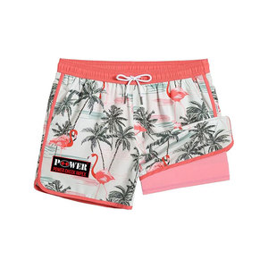 Manufacturer Custom Design Light <b>Men</b> Gym <b>Shorts</b> <b>Woven</b> Fabric Custom Logo Sports <b>Shorts</b> Quick Dry Running 2 in 1 <b>Shorts</b> - Product Image 2