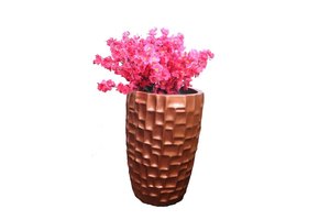 2023 Indian Manufacturer High Quality <b>Crystal</b> Planter Red White FRP Hanging Flower Pots Hot Selling Product Category - Product Image 1