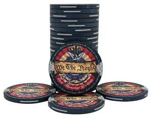 Professional 10g 40mm Ceramic Poker <b>Chips</b> with Unique Design and Customisable Logo Clay Material for Casino Use with <b>Tray</b> - Product Image 5