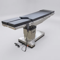 Table d'opération chirurgicale électrique à six commandes CH-T200 en acier inoxydable 304, translatabile, pour radiographie, lit de bloc opératoire, table de salle d'opération