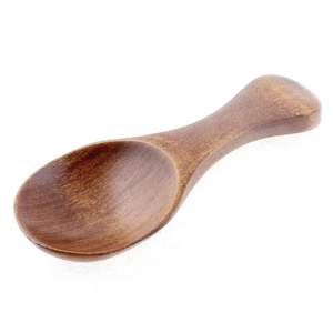 Cuillère à thé en bois miniature bon marché en gros, accessoire de cuisine avec produit en vente, échantillon gratuit, fabrication indienne - Product Image 1