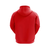 Sweat à capuche thermique de luxe pour homme en coton épais, brodé, surdimensionné, avec impression personnalisée, idéal pour l'hiver