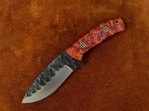Couteau de chasse fait main de luxe personnalisable OEM Skinner avec lame en acier à haute teneur en carbone et manche en résine pour une utilisation en extérieur - Product Image 6