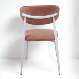Silla de Comedor Tapizada Elegante MELORA con Patas de Metal – Silla Premium para Uso Residencial y Comercial - Product Image 2