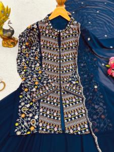 Designer Lehenga <b>Top</b> And Dupatta With Sequence Work - Product Image 6