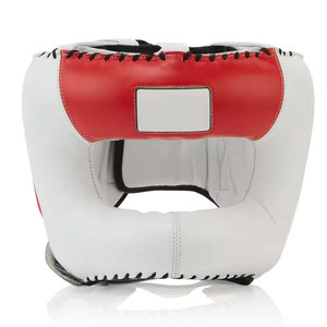 อุปกรณ์ป้องกันศีรษะหนังทนแรงกระแทกสูงสำหรับการชกมวย - ดีไซน์ปรับแต่งได้เป็นมิตรกับสิ่งแวดล้อมสำหรับการฝึกซ้อมและการแข่งขันระดับมืออาชีพ - Product Image 1