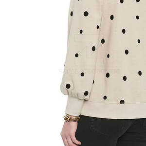 เสื้อสเวตเตอร์น้ำหนักเบาสำหรับผู้หญิง, เสื้อคอตตอน100% ระบายอากาศได้ดีพิมพ์ซับลิเมชันสำหรับฤดูหนาว - Product Image 5