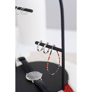 Support à bijoux en métal noir de haute qualité protège les bijoux délicats des rayures causées par un rangement désordonné - Product Image 6