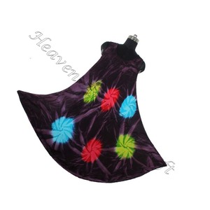 Robe Maxi en rayonne de qualité supérieure pour femmes vêtements de plage ethniques faits à la main avec devant ouvert pour une tenue de fête ou une utilisation à la plage - Product Image 1