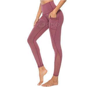 Leggings de Alta Calidad para Mujer, Cintura Alta, Transpirables, Ligeros, Tejido de Punto de Spandex/Poliéster, Personalizados para Gimnasio y Deportes - Product Image 2