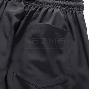 Pantalones cortos para hombre hechos a medida Nuevo estilo Color sólido High Street Casual Shorts 100% algodón Hecho en Pakistán - Product Image 6