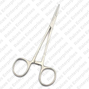 Pince hémostatique droite manuelle incurvée pour moustiques Meilleure qualité Instrument médical Porte-aiguille Pince hémostatique pour moustiques - Product Image 6