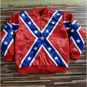 Chaqueta de bombardero de sublimación de último diseño hecha a medida Lona de calidad premium de alto impacto con cuello alto Precio competitivo - Product Image 2