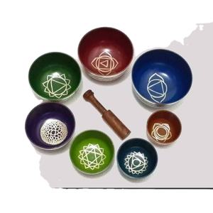 Cuenco de canto tibetano de latón Original nepalí para meditación Yoga Terapias de curación de sonido del exportador indio a precio barato - Product Image 2