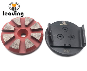 Disque de meulage de 3 pouces compatible <span class=keywords><strong>HTC</strong></span> et Husqvarna avec <span class=keywords><strong>8</strong></span> segments biseauté<span class=keywords><strong>s</strong></span> EZchange pour le polissage des sols en béton et en pierre - Product Image 3