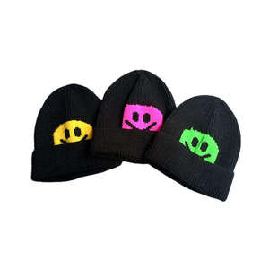 Personalización Cálido y cómodo Uso diario Unisex Gorro de sublimación personalizado con logotipo y bordado Hombres Gorros Sombreros - Product Image 1