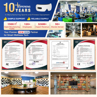 Masseur oculaire intelligent à alimentation stable avec compresse chauffante, soin des yeux, contrôle du temps, appareil de bien-être, musique Bluetooth et massage