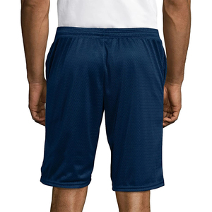 Shorts de basketball pour hommes élégants et tendance : Améliorez votre look de terrain avec ce modèle respirant en polyester, style urbain. - Product Image 2